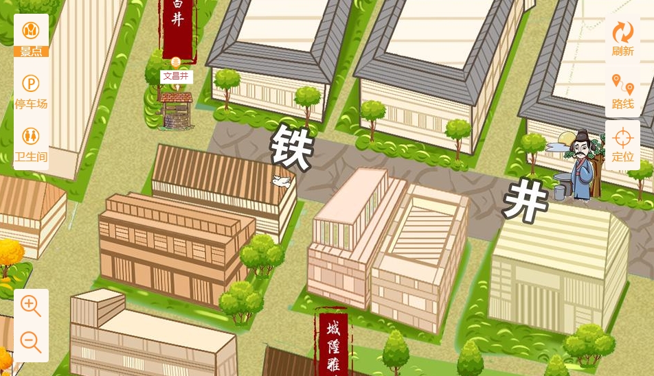 鹿城智慧景区：手绘地图与语音导览的完美融合