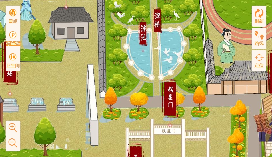 鹿城手绘地图景区语音讲解导览系统：智慧景区建设的基石